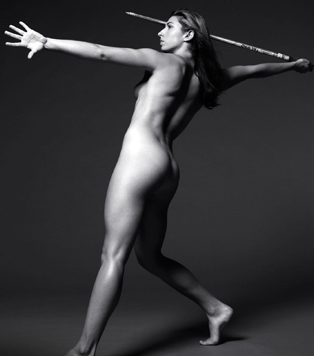 Alicia Saramone is naked