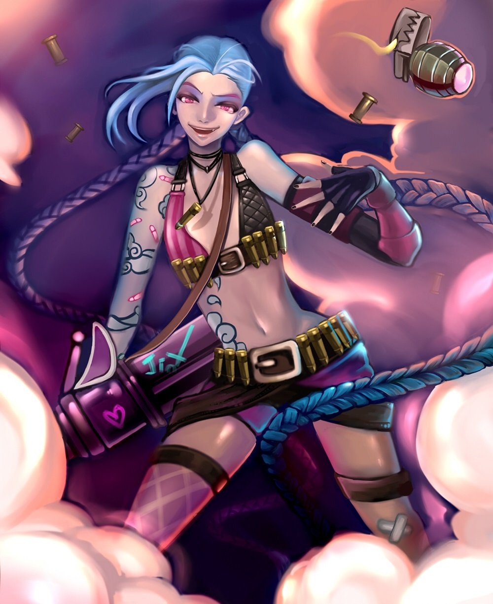 League of Legends Jinx Rule 34