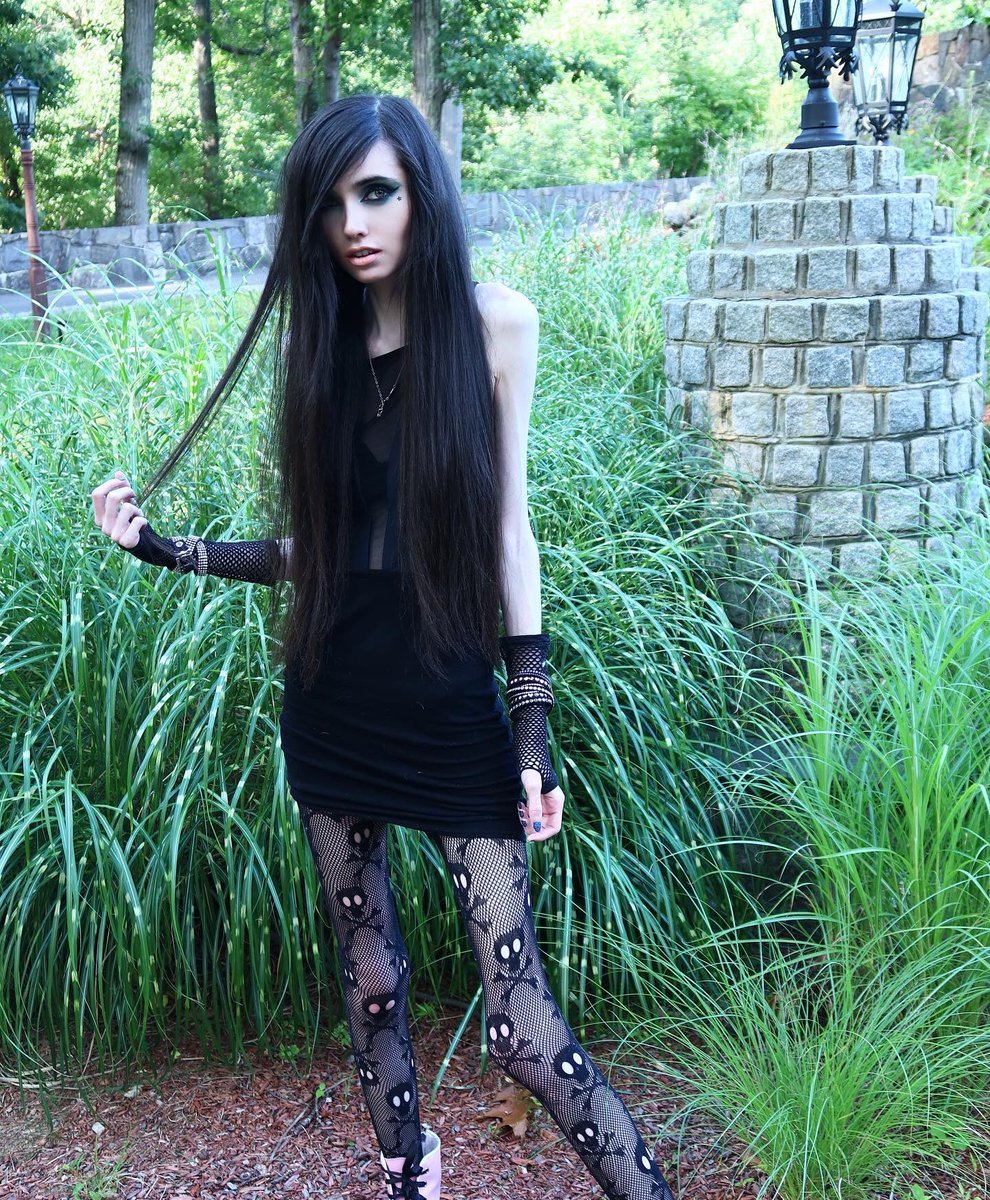 Eugenia Cooney in a swimsuit