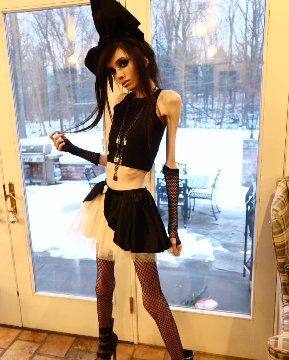 Eugenia Cooney in a swimsuit