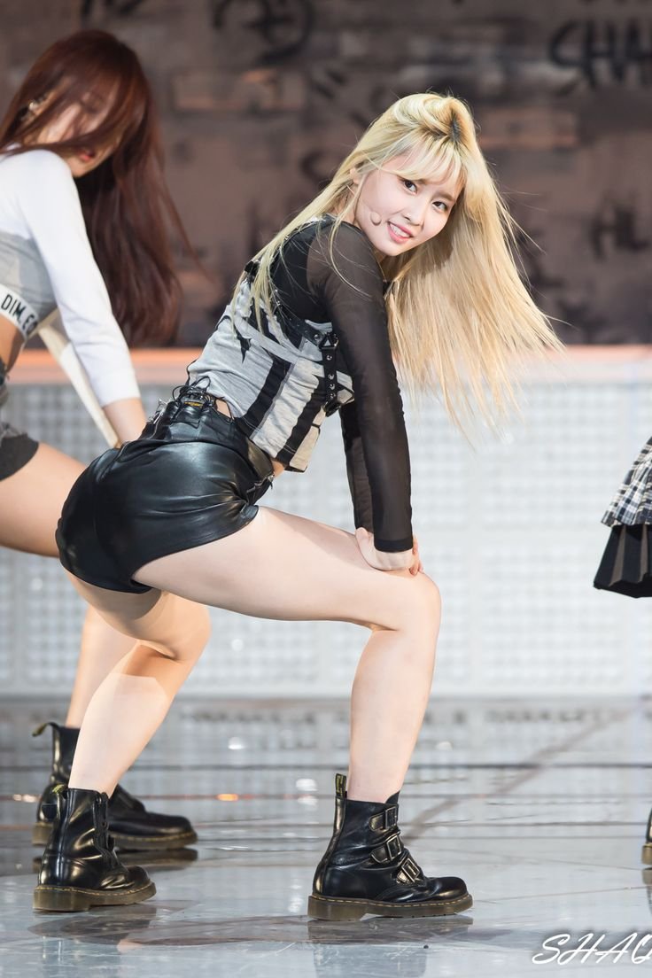 Momo Twice in a swimsuit