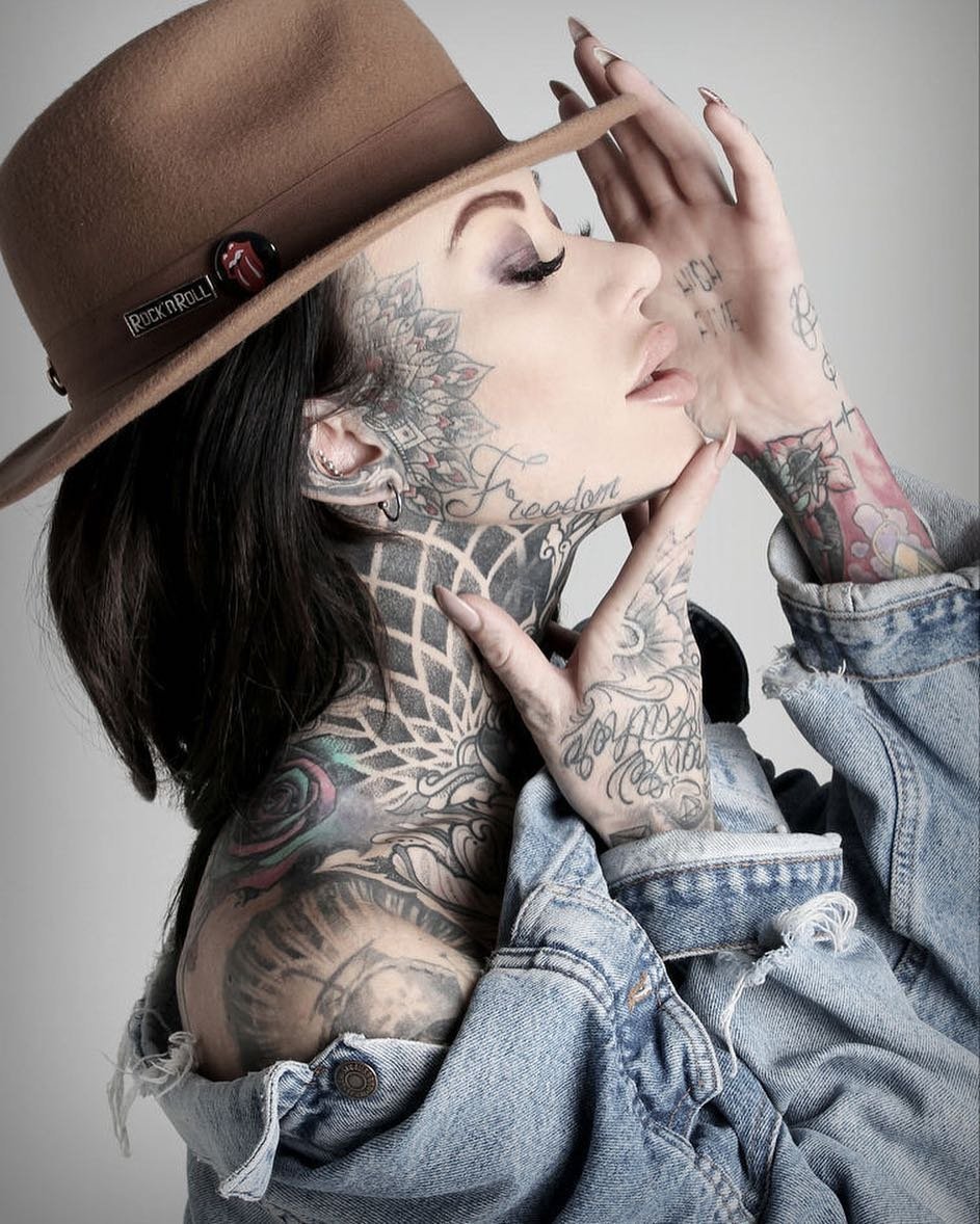 Tattooed Women Models