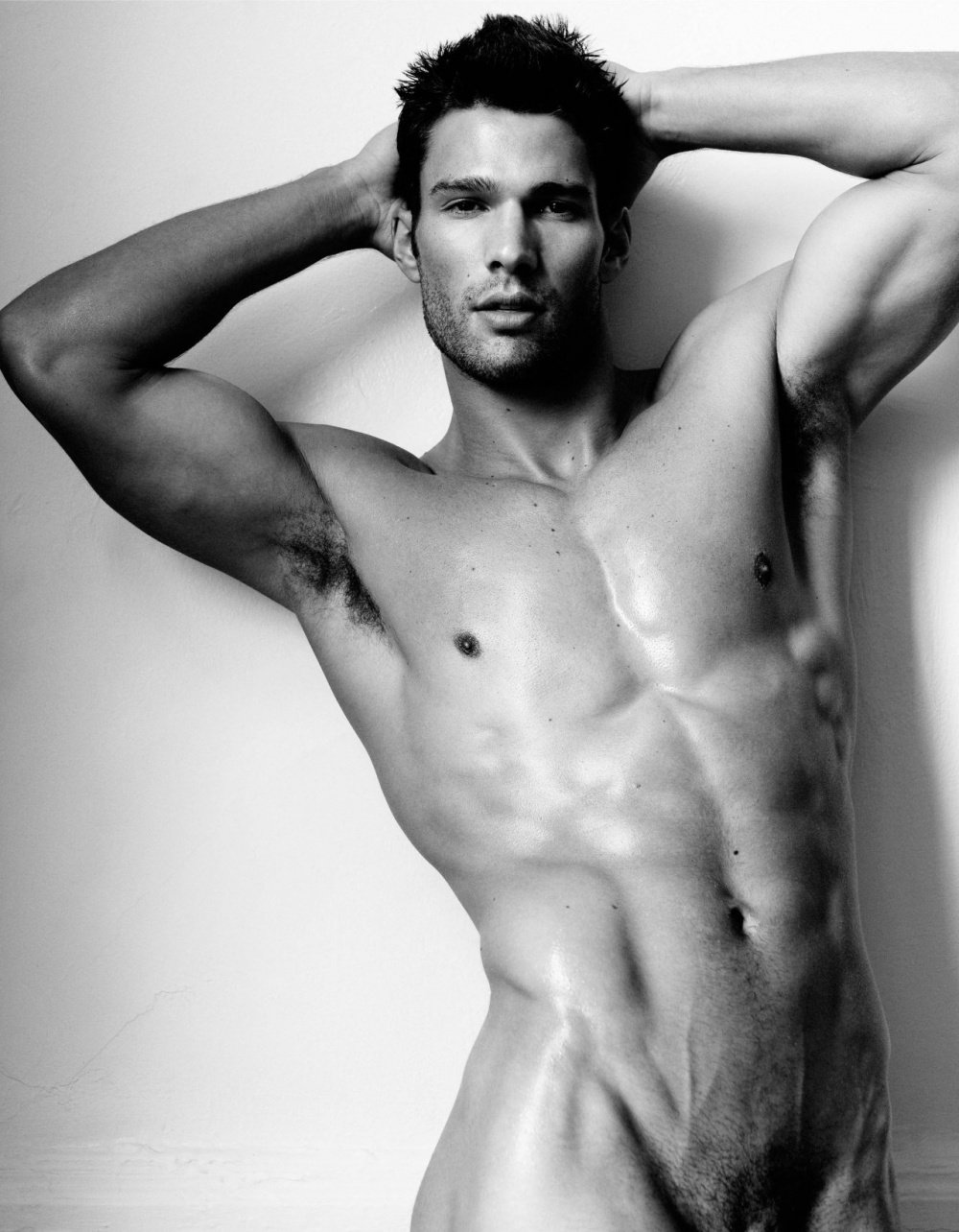 Naked young guys in bed