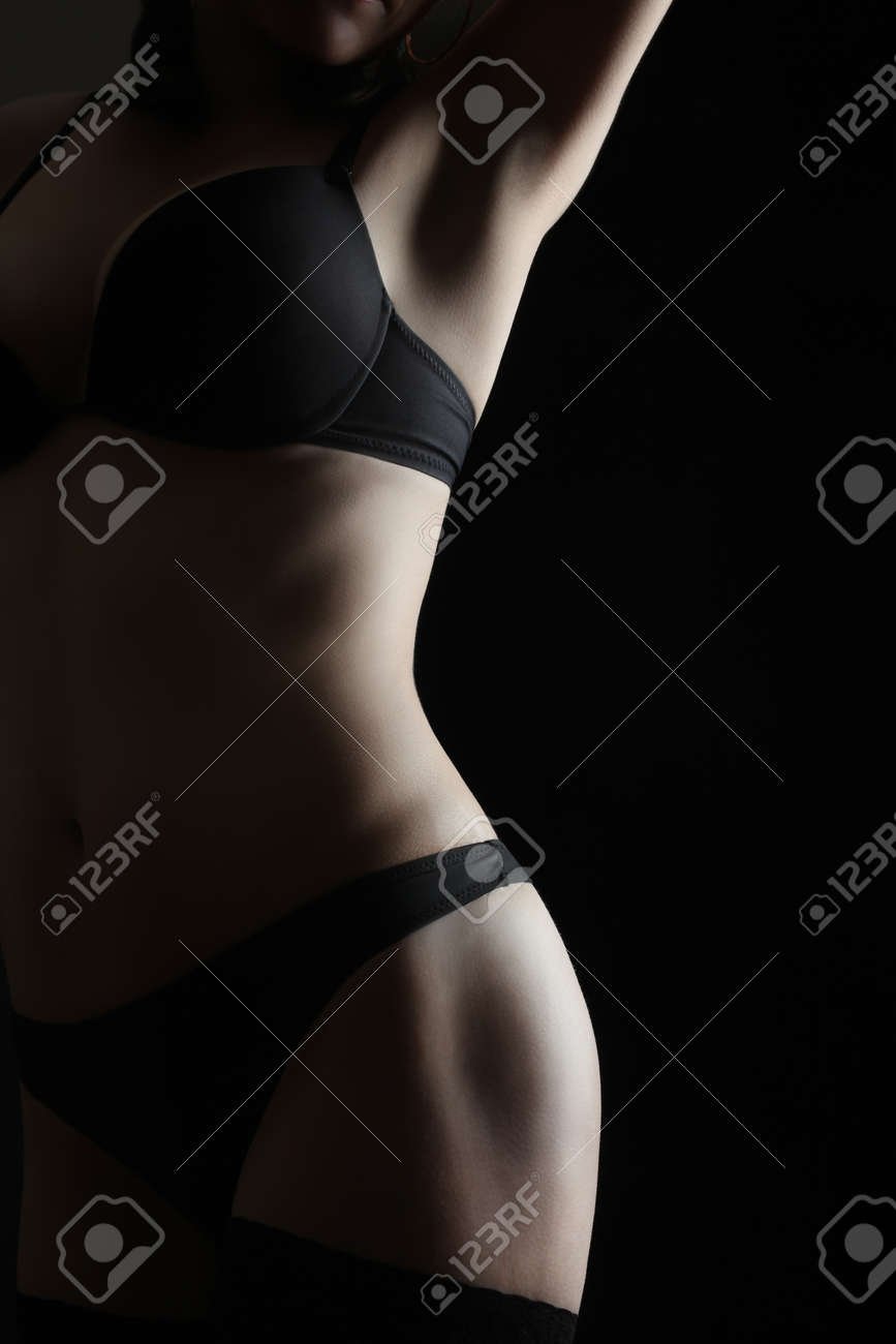 Kasia Smnotnyak in underwear