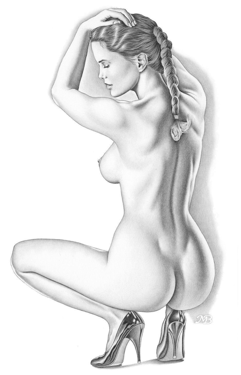 Pornographic drawings