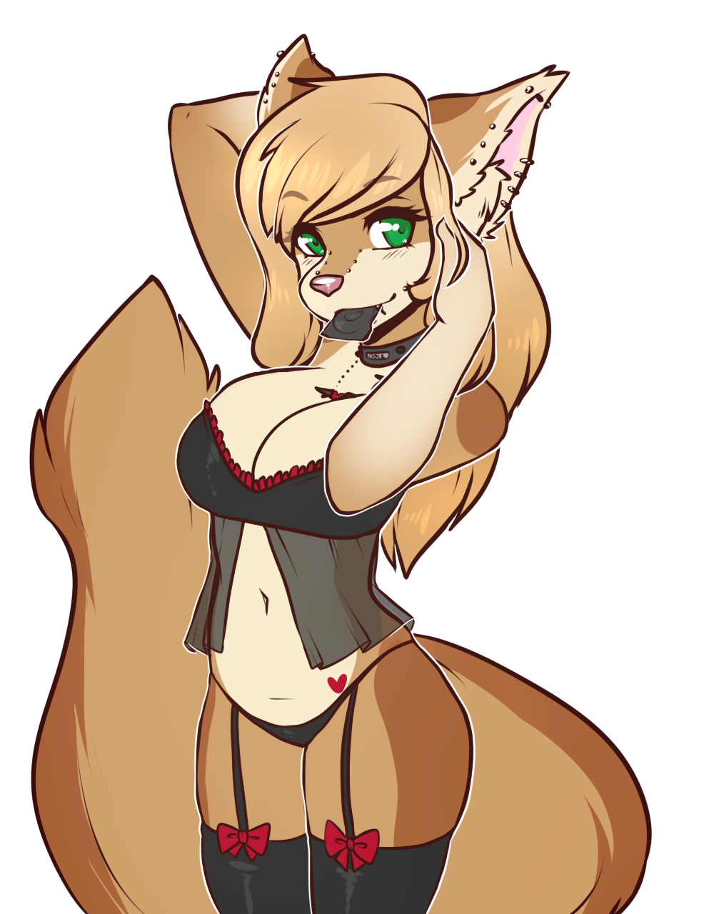 Wet furry