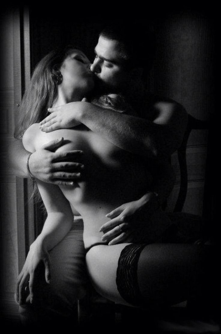 Erotic photo shoot of the couple