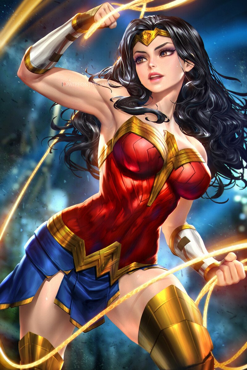 Woman Superhero Vander Wumen