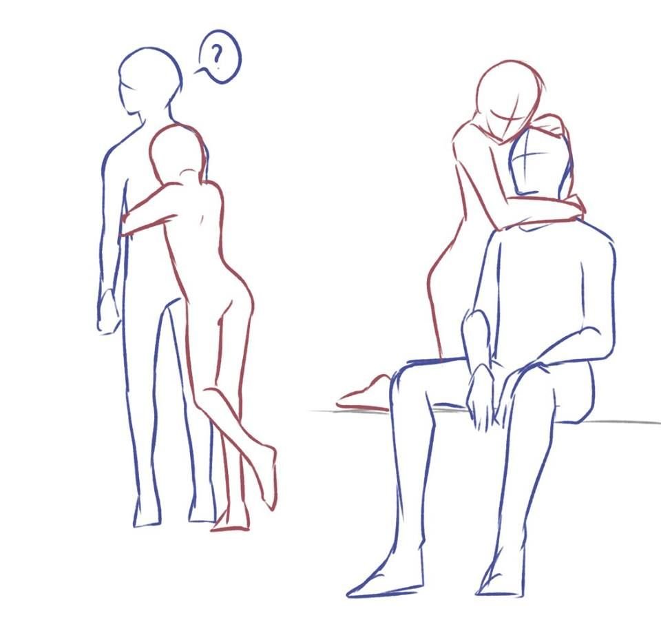 Pose for drawing