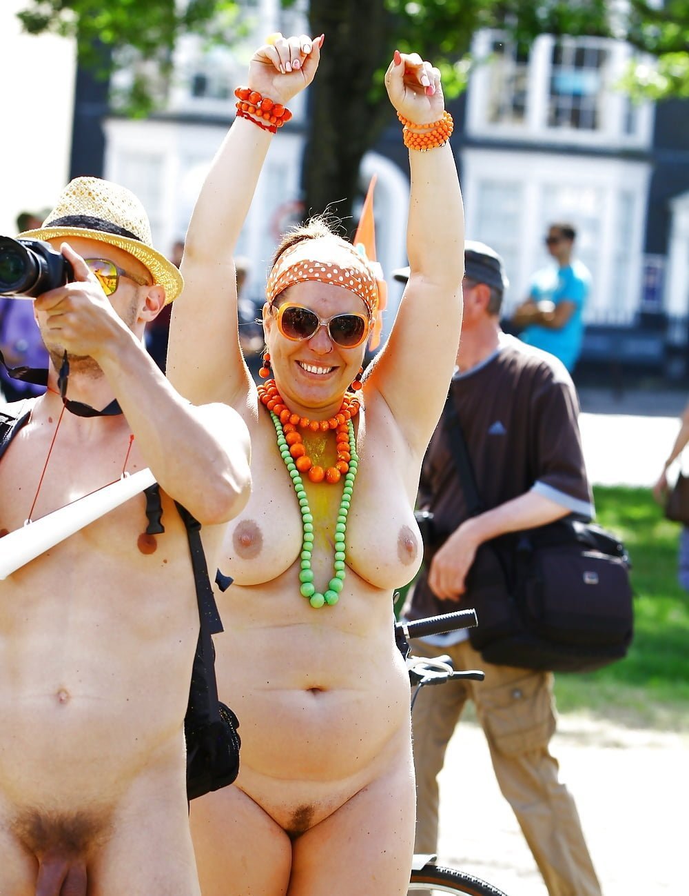 Lesbian parade naked