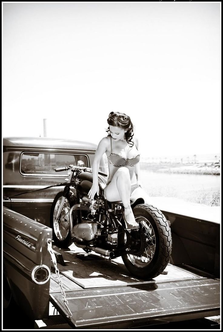 Chicks on motorcycles