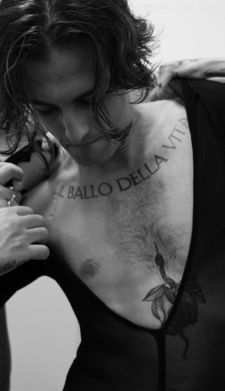 Maneskin Damiano David Tattoo