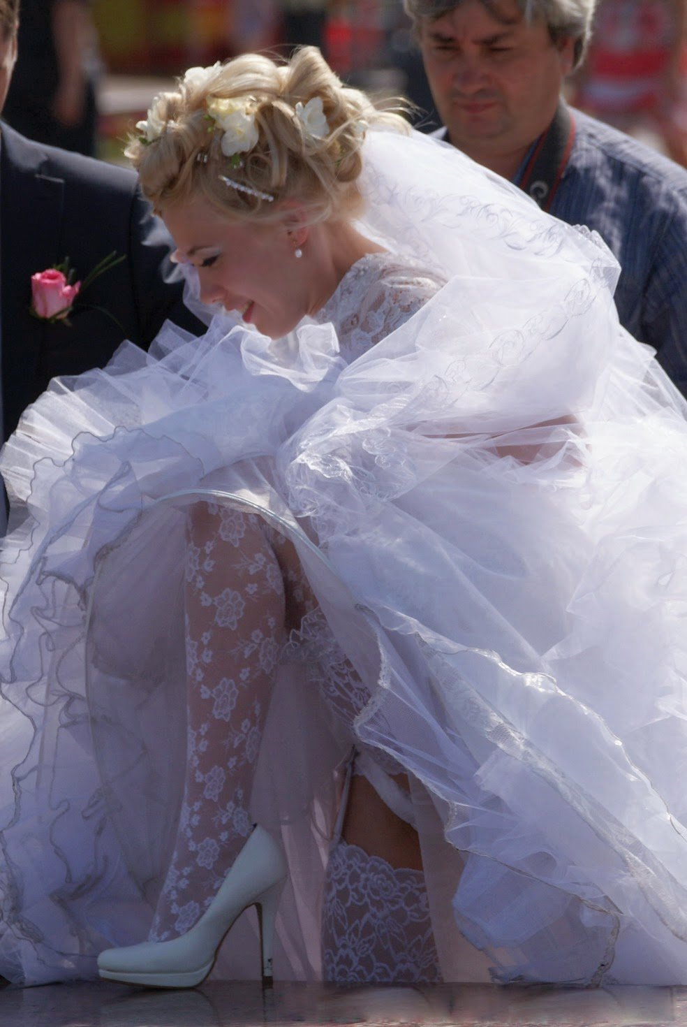 Candid Brides Preparing
