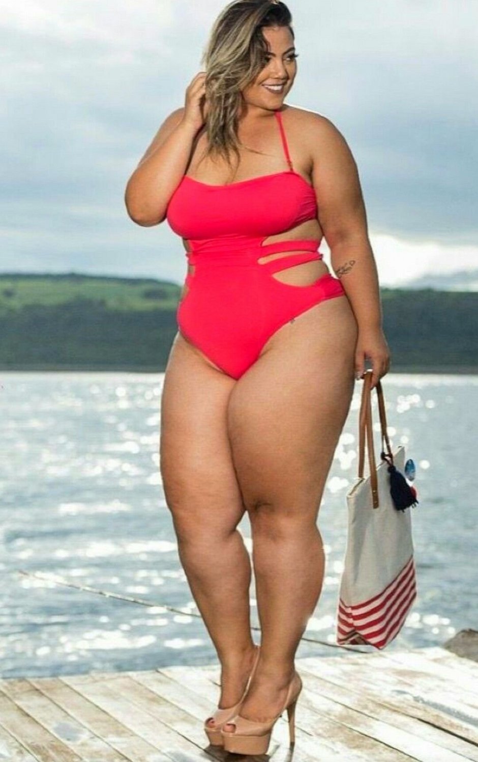 Plus Saiz Monokini Ashley