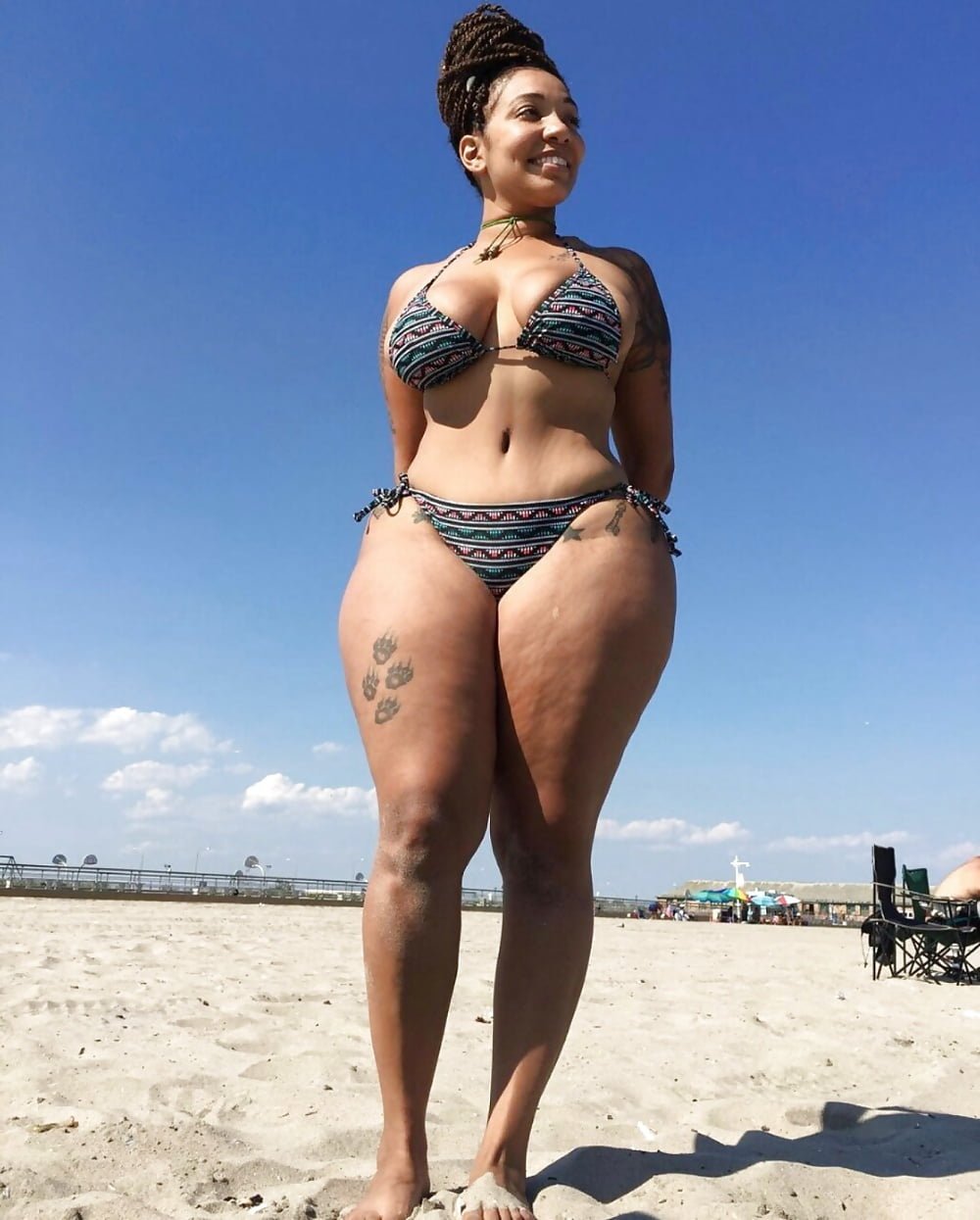 Huge female hips