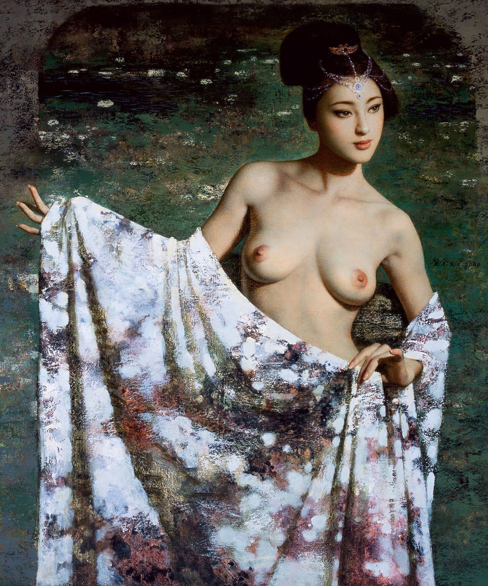 Beautiful naked Chinese women