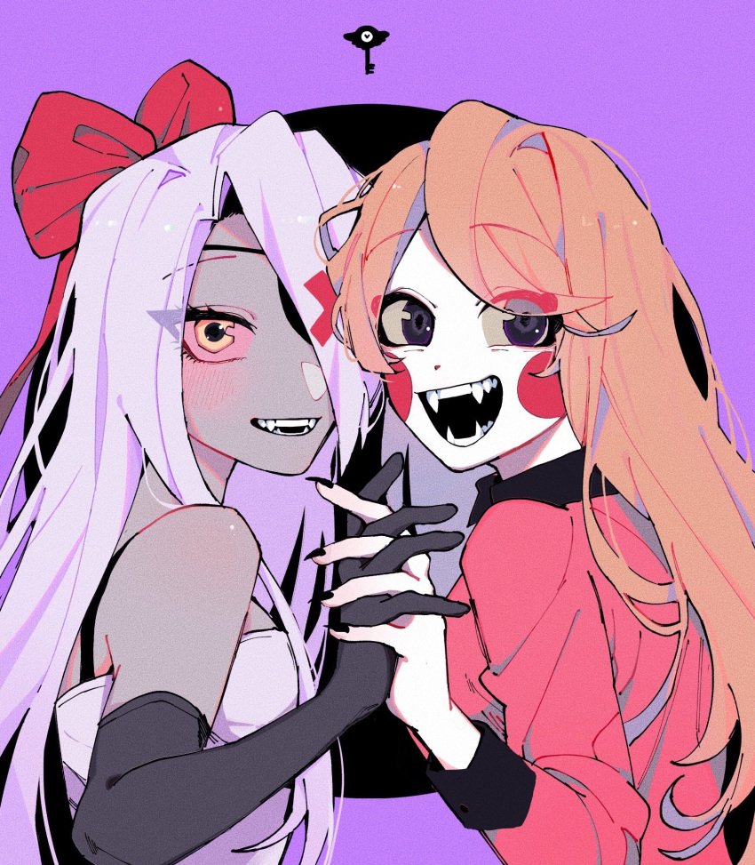 Veuggi and Charlie Hotel Hazbin Art