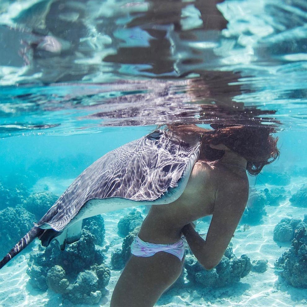 Rava Ray - Tahitian model
