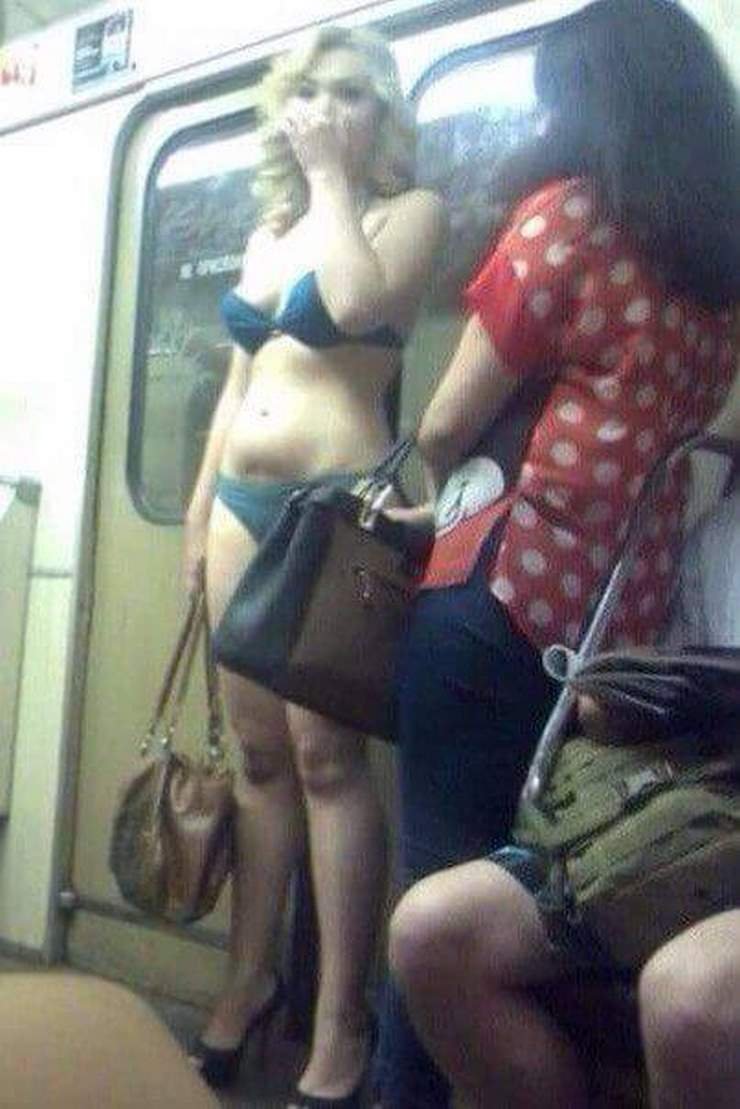 Photoshoot in the subway