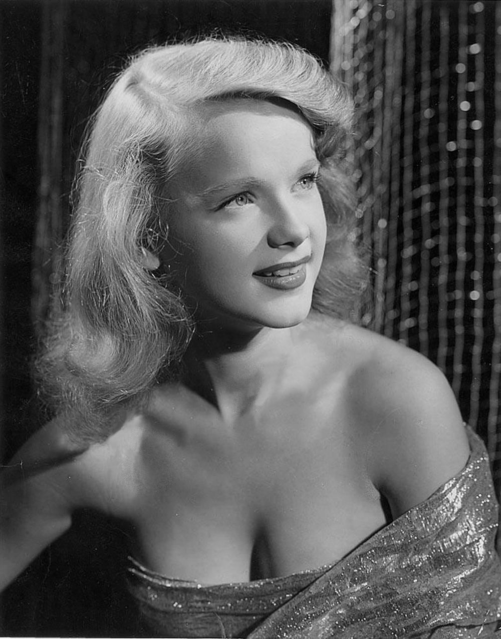 Ann Francis in Lingerie