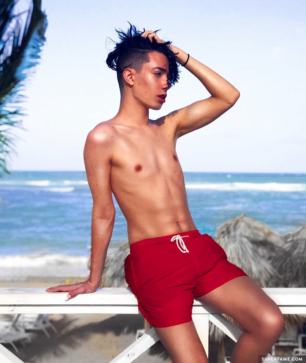 James Charles in full height