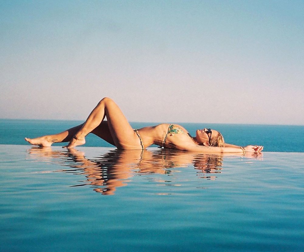 Margarita Alyoshina in a swimsuit