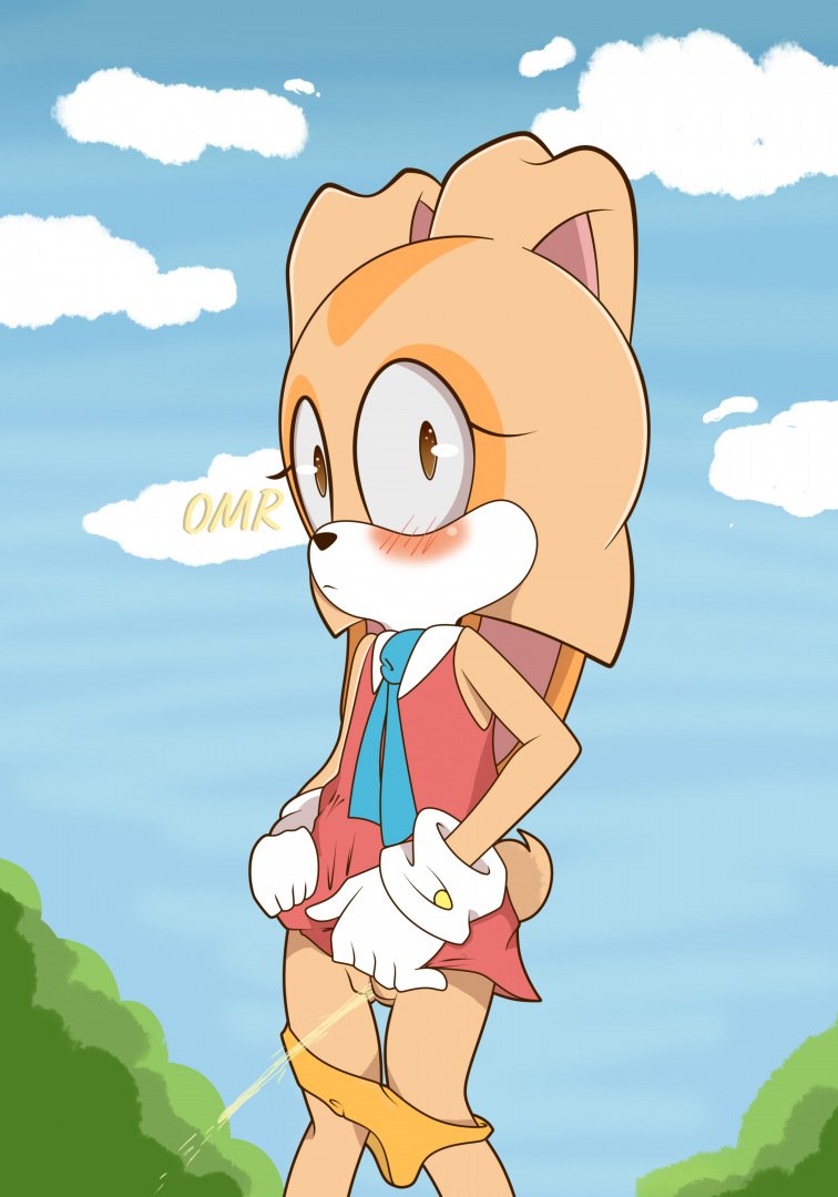 Amy Rose and Cream the Rabbit Rain
