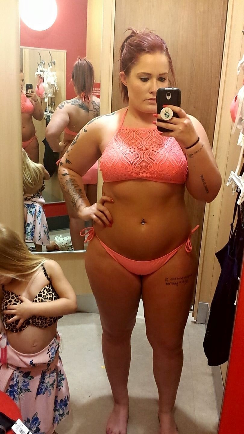 Plus-Size model Anna Krylova