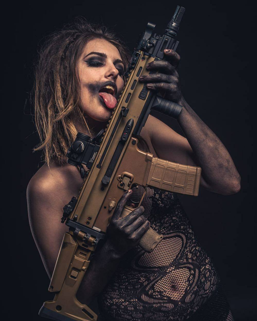 Girls and guns