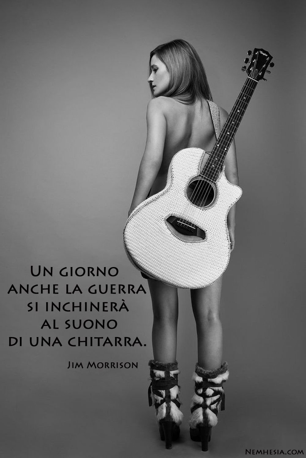 Girl with a guitar