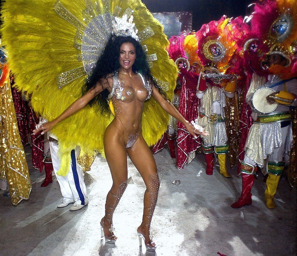 Naked Brazilians at the festival