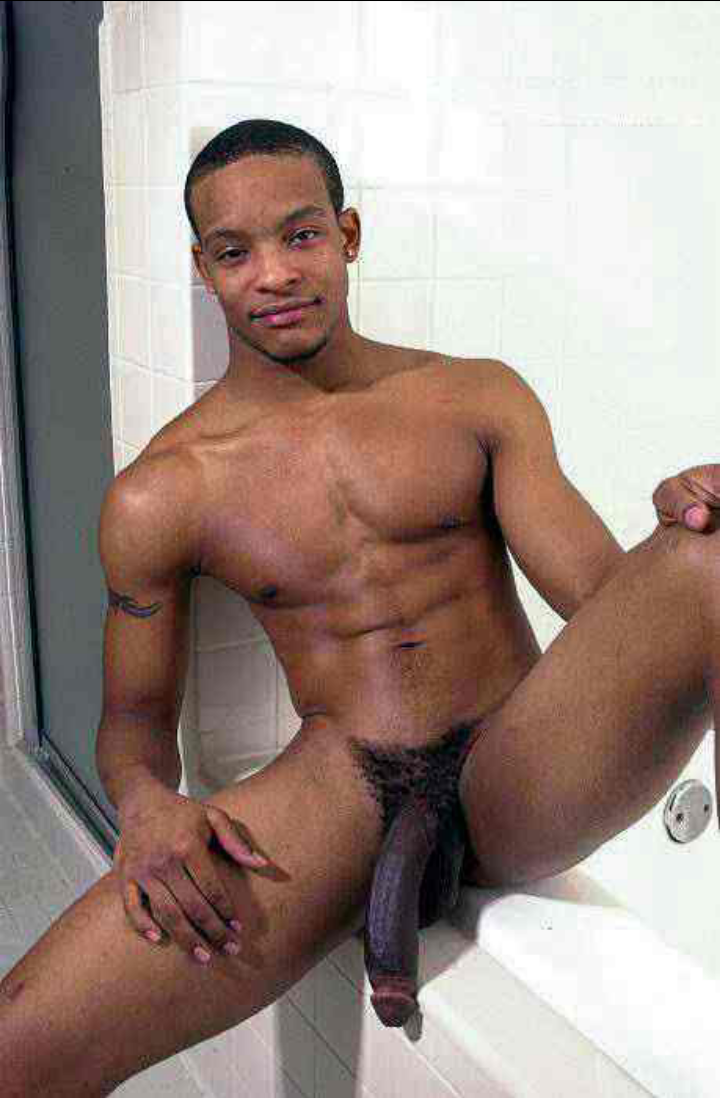 Naked black men
