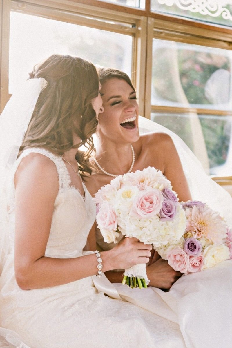 Beautiful lesbian wedding