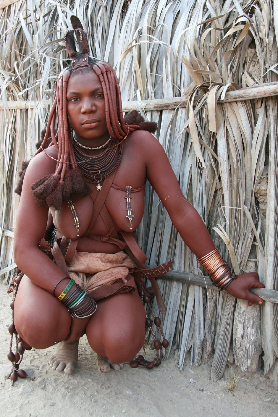 Naked wild tribes of the Amazon