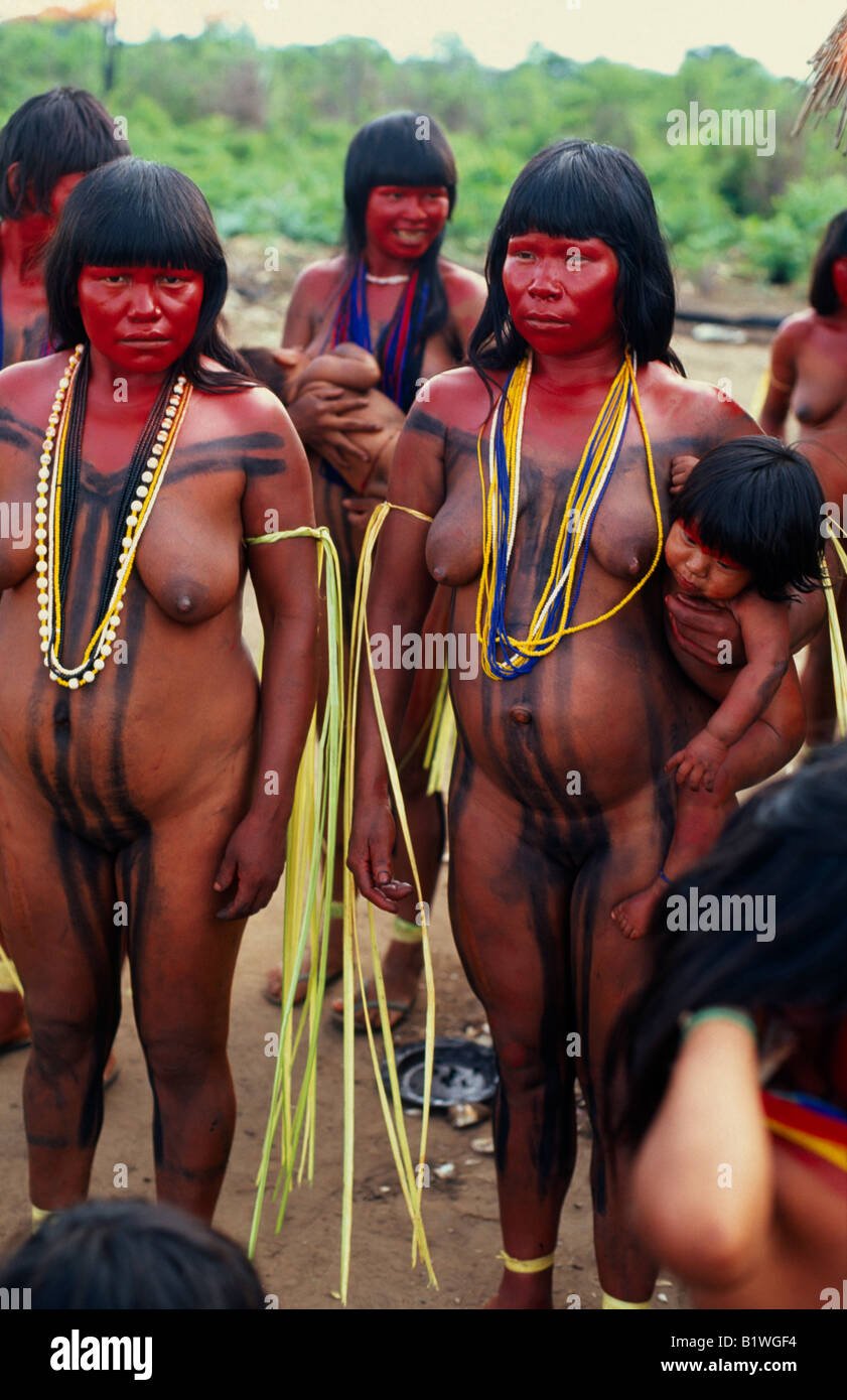 Naked women of the Amazon