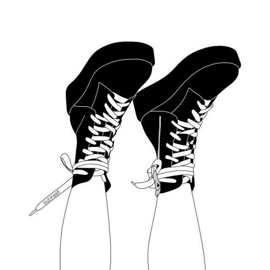 Black drawings for sketching