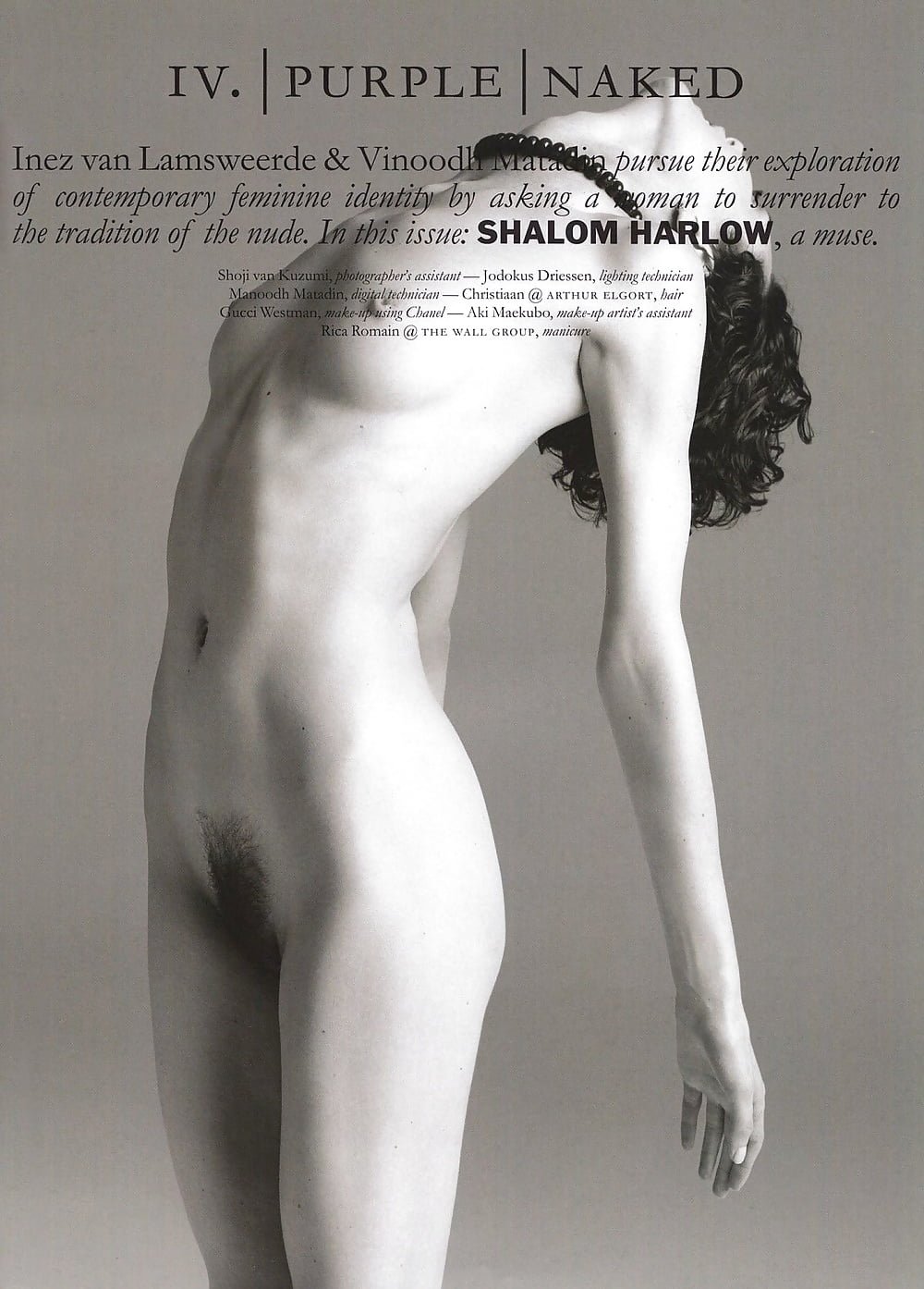 Shalom Harlow Naked