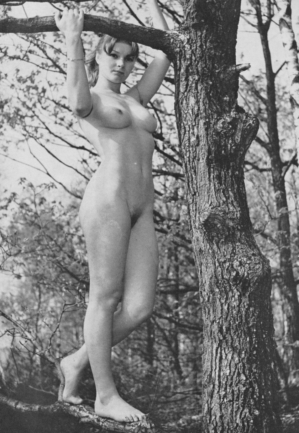 Retro nudist families
