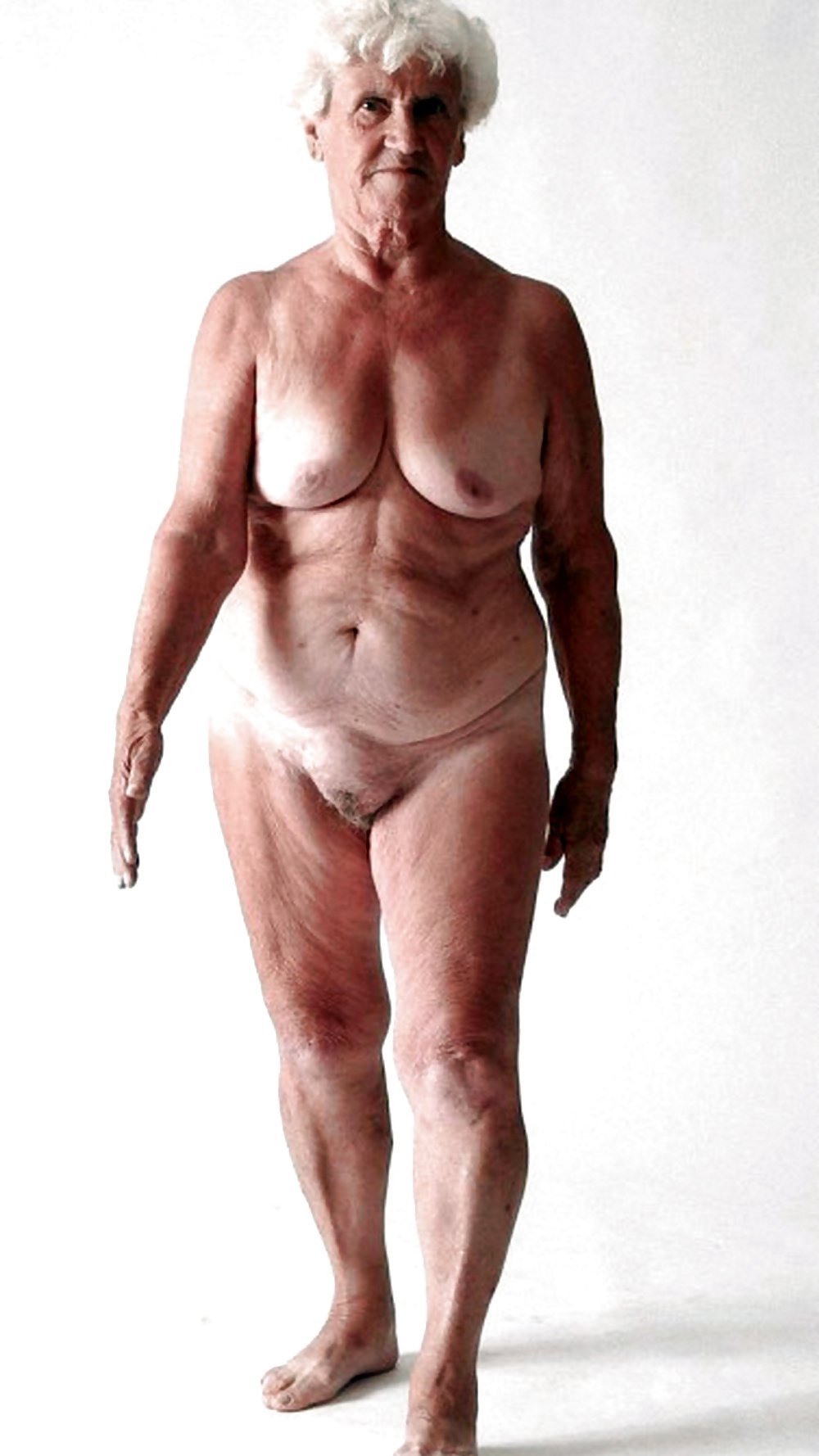 Naughty grandmother Naked
