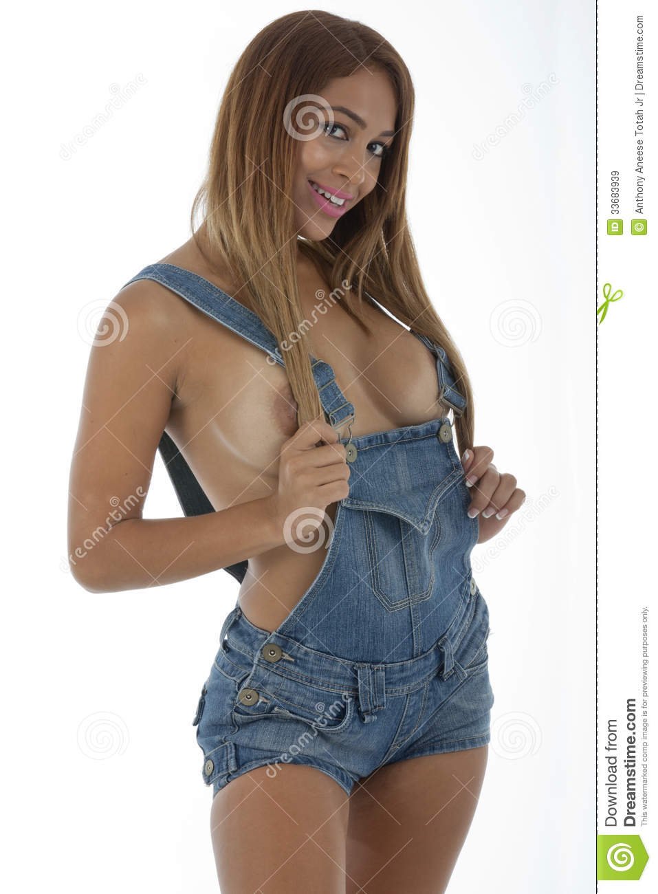 Girls in clothes and without sales