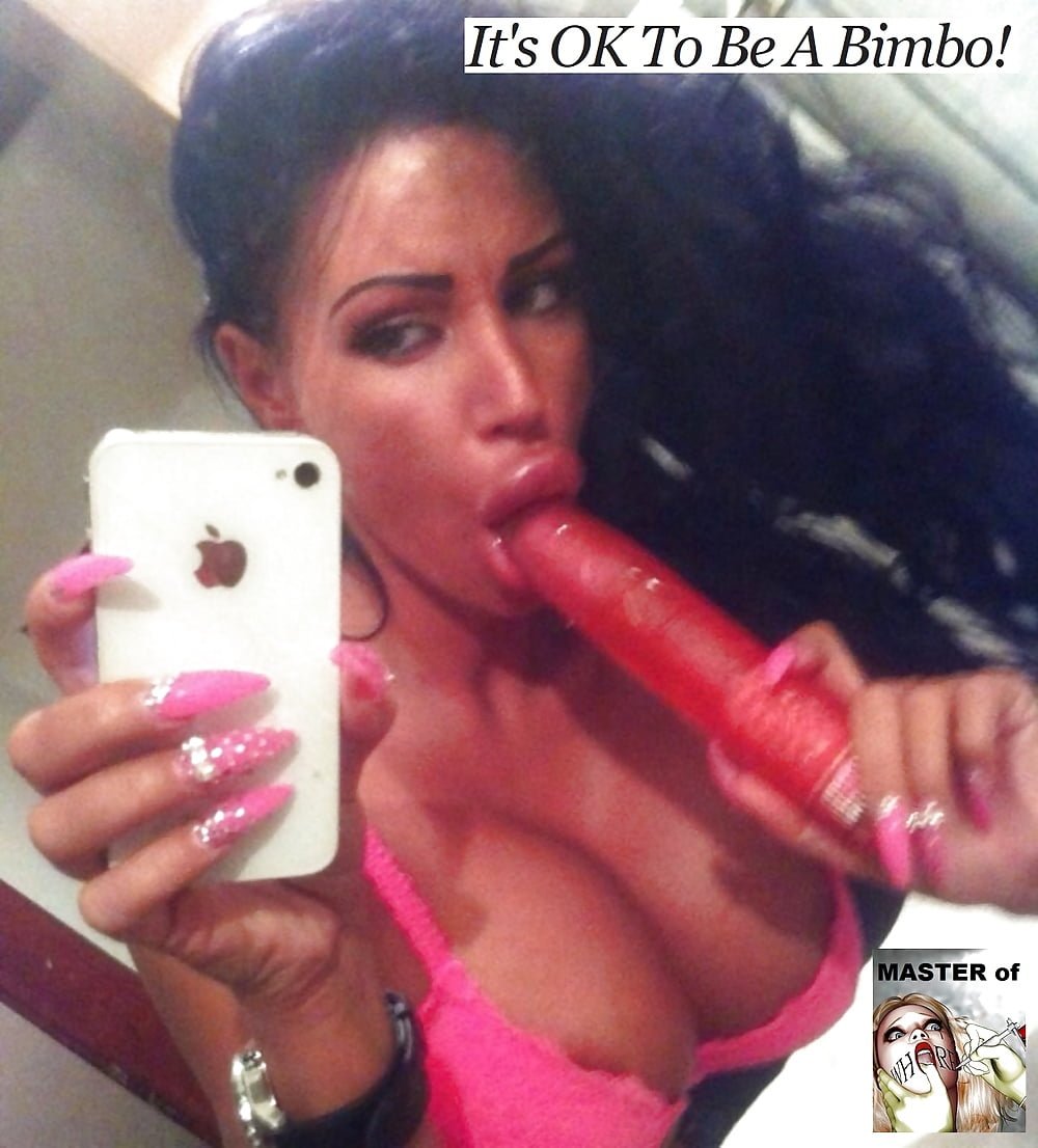 Selfie after blowjob bimbo