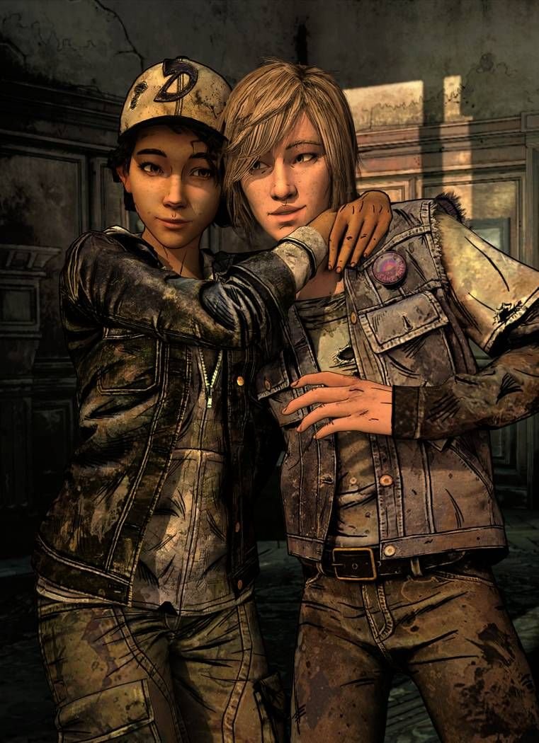 Clementine and Violet Yuri