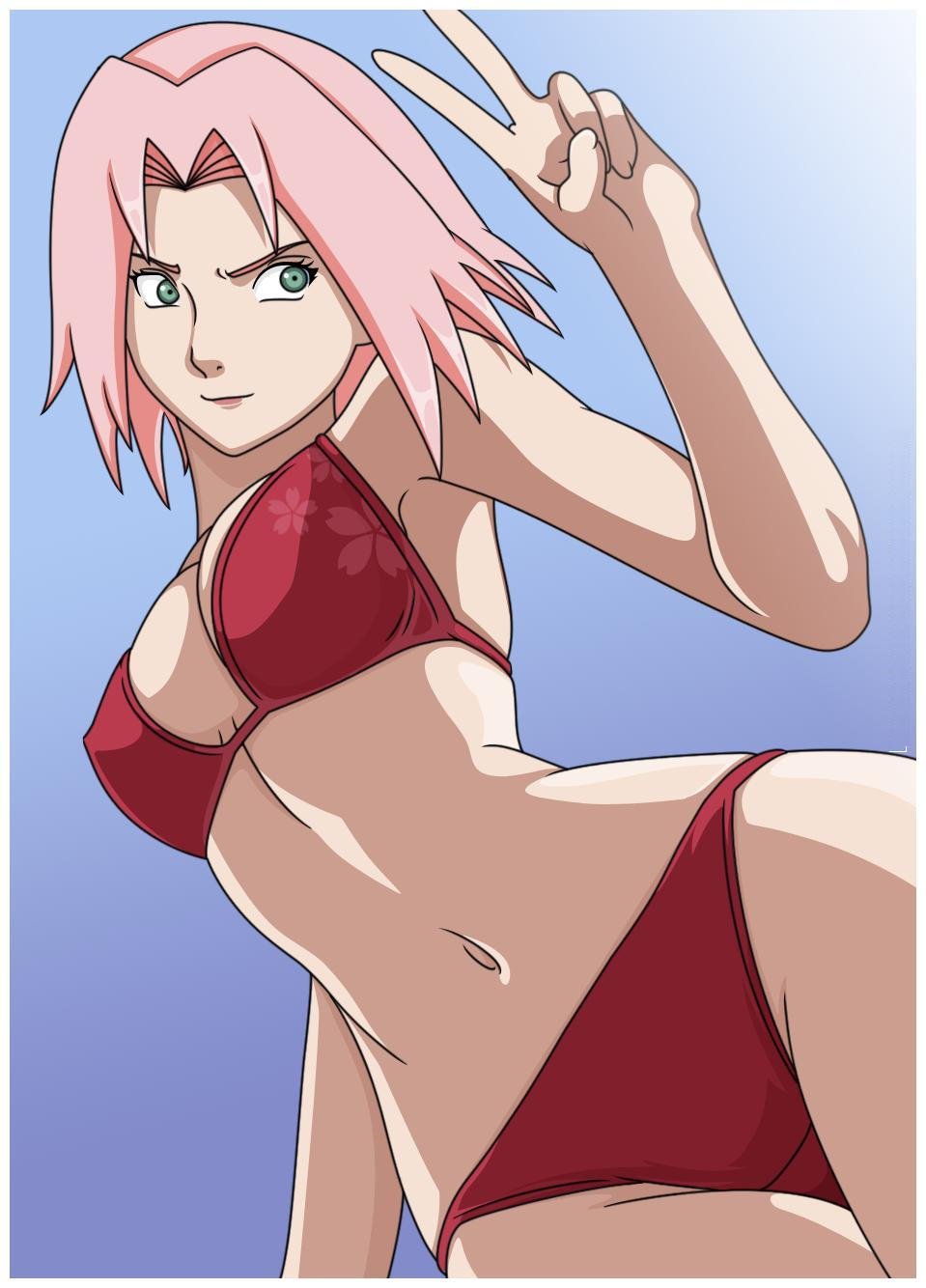 Naruto Sakura in Bikini