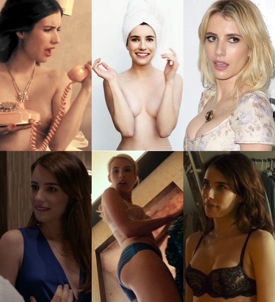 Emma Roberts Naked without panties
