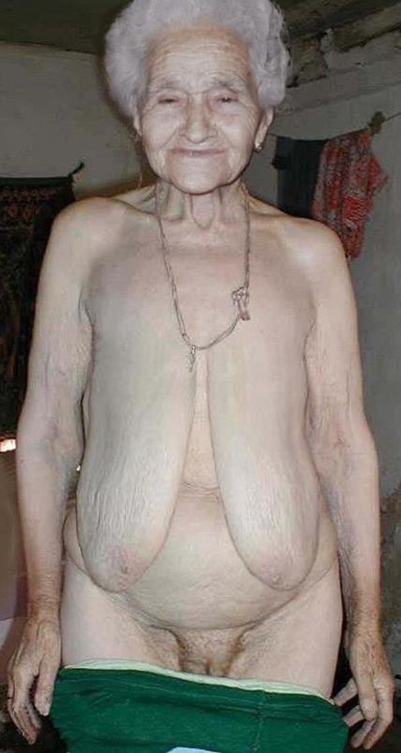 Tits of very old grandmothers