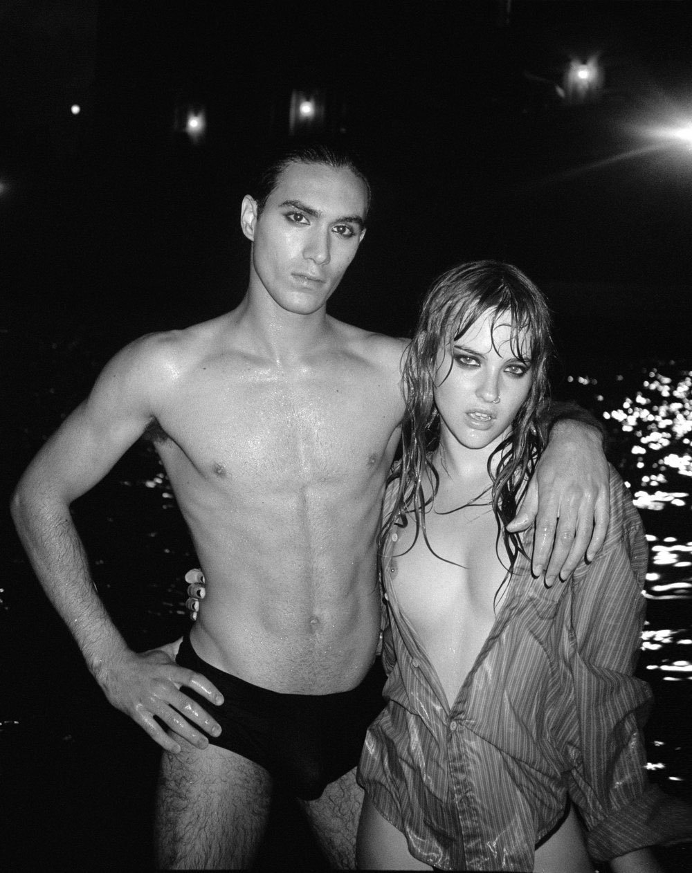 Damiano David and Victoria de Angelis