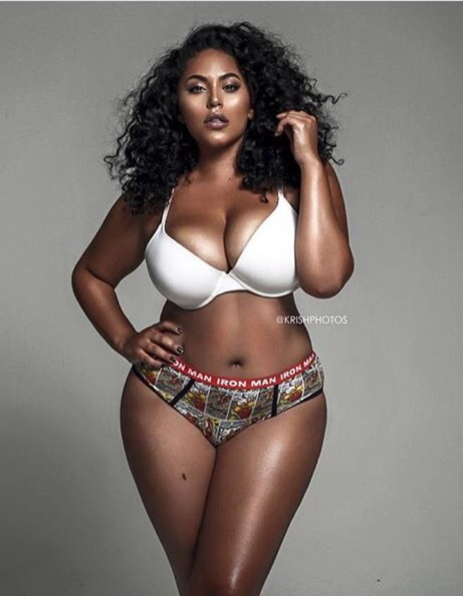 Large lady with magnificent breasts