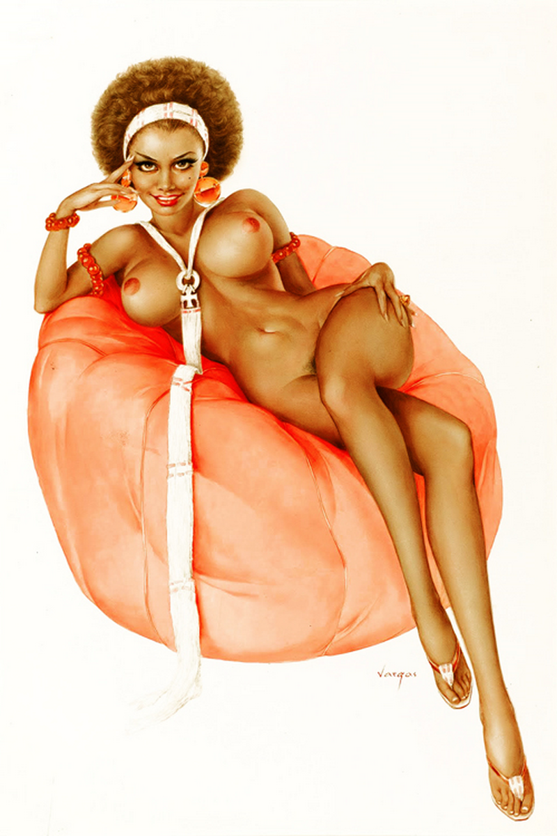 Naked girls in the style of PIN AP