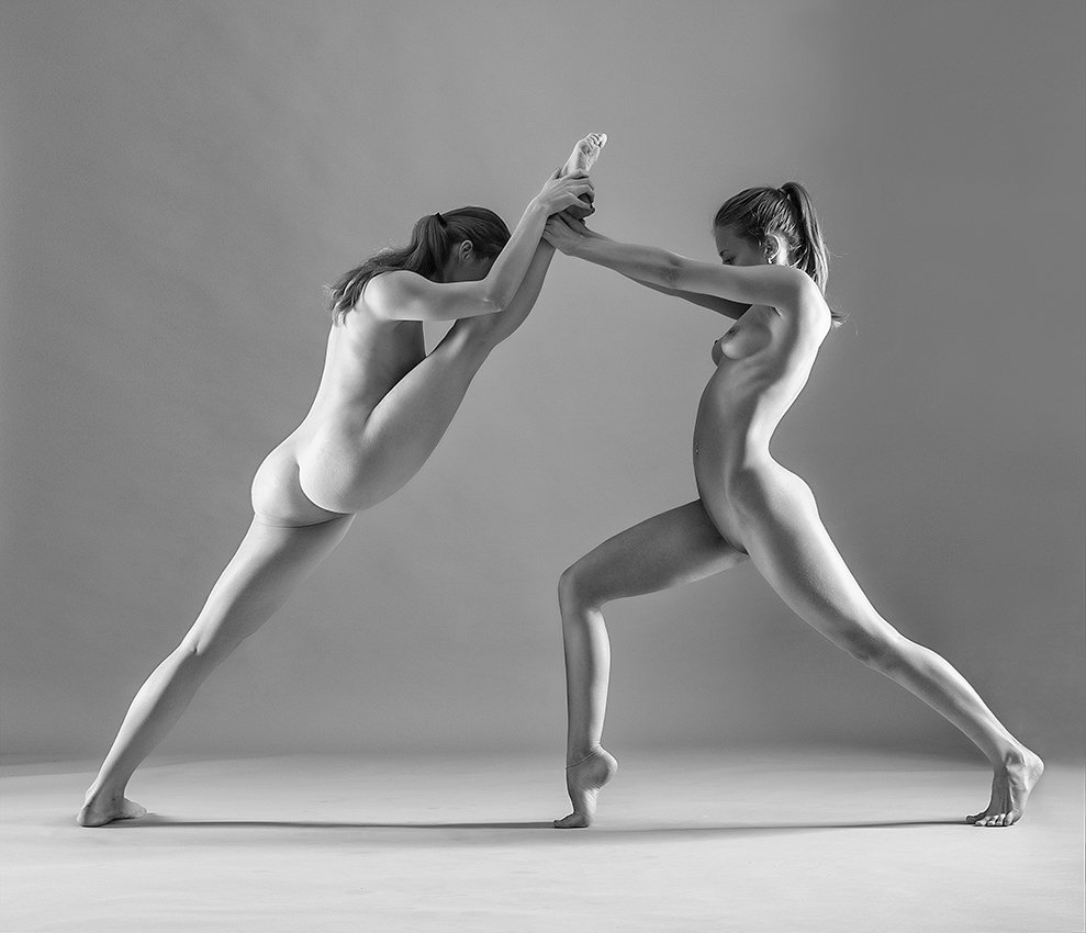 Naked athletes with big tits