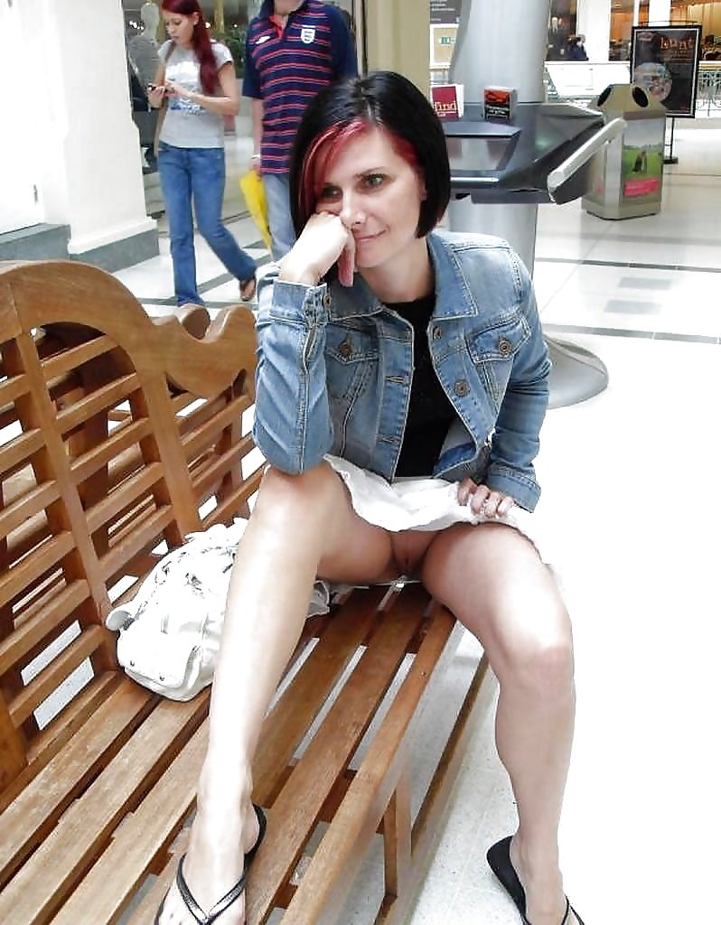 Lit panties on the street